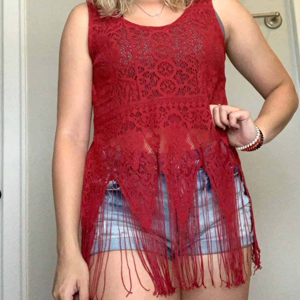 Maurices boho tank top